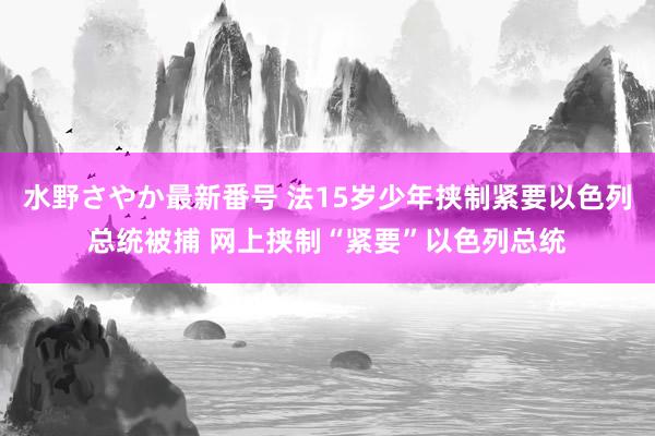 水野さやか最新番号 法15岁少年挟制紧要以色列总统被捕 网上挟制“紧要”以色列总统