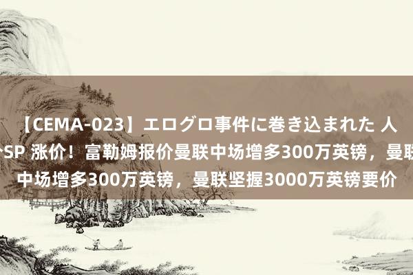 【CEMA-023】エログロ事件に巻き込まれた 人妻たちの昭和史 210分SP 涨价！富勒姆报价曼联中场增多300万英镑，曼联坚握3000万英镑要价