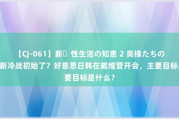 【CJ-061】新・性生活の知恵 2 奥様たちの性体験 新冷战初始了？好意思日韩在戴维营开会，主要目标是什么？